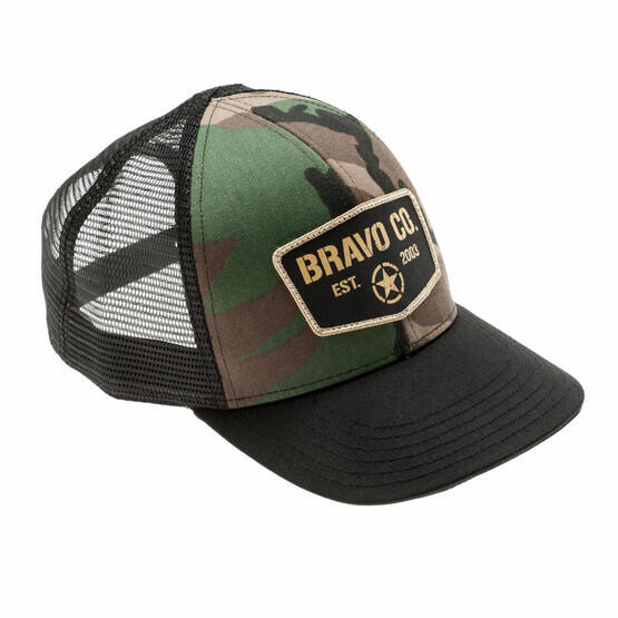 Bravo Company Manufacturing command hat with mesh backing